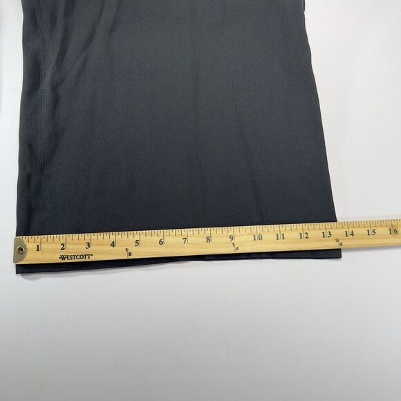 Valentino Spa Red Valentino Capri Pants Wide Leg  Sz 42 /6 US Black Quiet Luxury - Picture 16 of 16